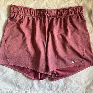 Pink Nike Athletic Shorts